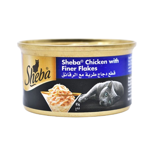 شيبا قطع دجاج طرية مع الرقائق 85 غ